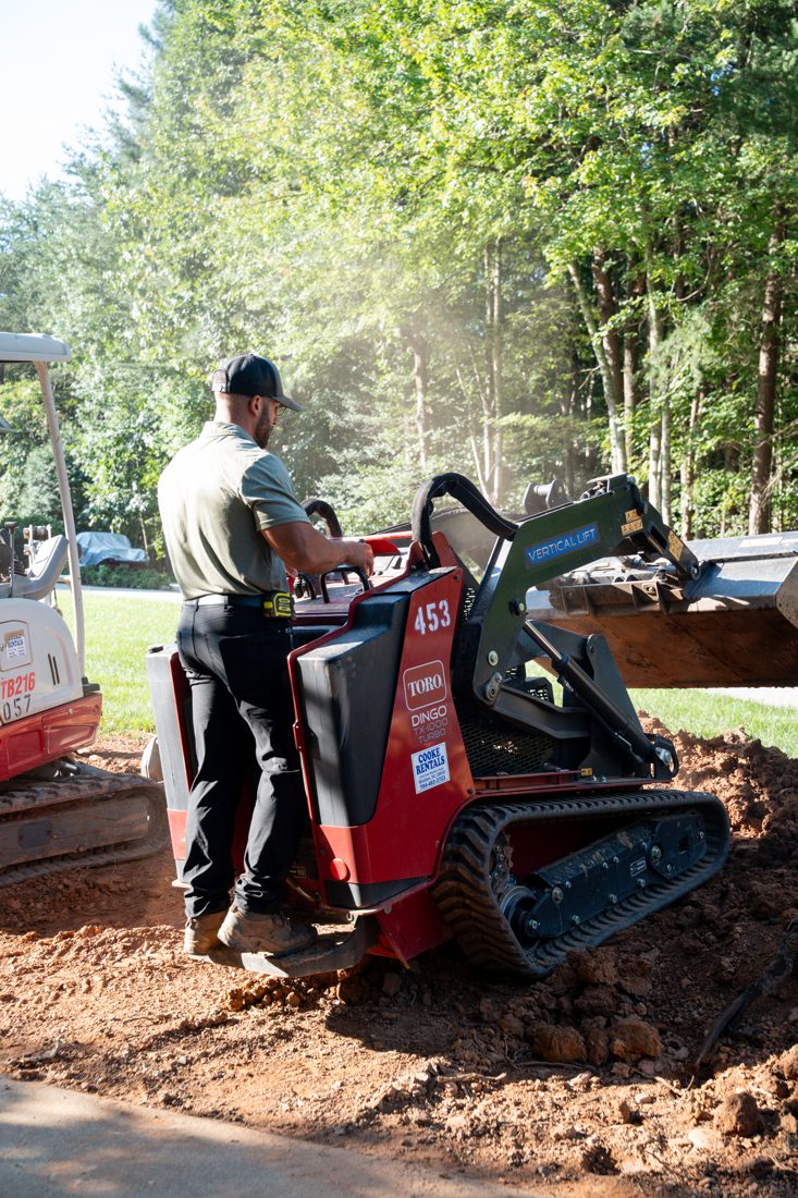 Crew on a job site