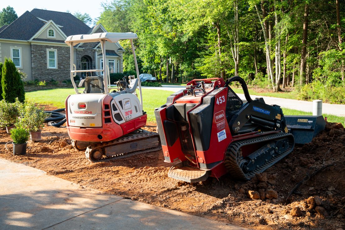 On-site work